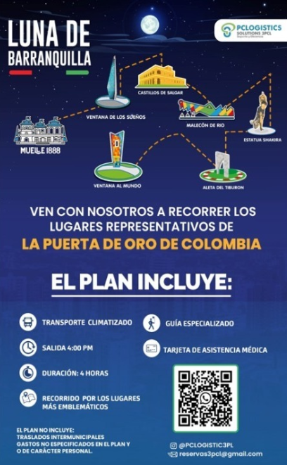 tour compartido luna de barranquilla
