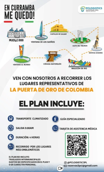 tour “goza la arenosa” – recorre lo mejor de barranquilla